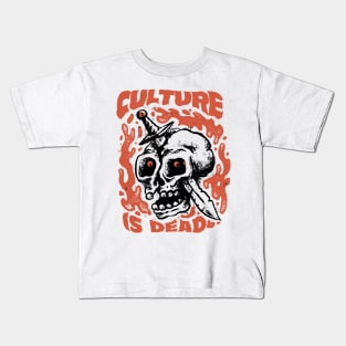 Rebel Culture Skull Kids T-Shirt